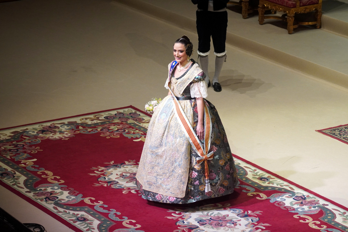 Exaltación de María Estela Arlandis como Fallera Mayor de Valencia 2024